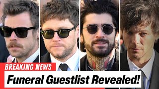 Liam Payne’s funeral Alist guestlist revealed ahead of ceremony  Entertainment News [upl. by Ayna]