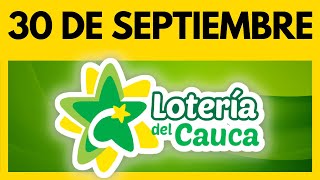 Resultado de la LOTERIA del CAUCA del 30 DE SEPTIEMBRE DE 2023  Chance y Loterias 💫✅💰 [upl. by Fayina]