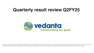 Vedanta Limited Q2FY25 [upl. by Lanta]