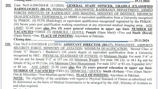 New Government Jobs  FPSC PPSC Jobs [upl. by Erodisi]