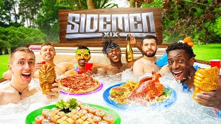 SIDEMEN HOT TUB MUKBANG [upl. by Onimixam589]