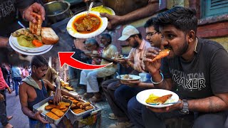 Kolkata’s Most Famous Chitto Babur Dokan  Diamond Fish Fry amp Chicken Stew  Street Food India [upl. by Ayra]