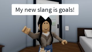 When your mum learns slang🤣 Roblox Meme [upl. by Hsirehc]