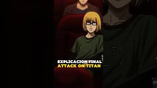 Explicación de la Escena post créditos snk attackontitan shingekinokyojin snk anime [upl. by Runck161]