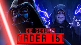 Order 151  Hiermit schützte sich Palpatine vor Vader  Star Wars  Legends Deutsch [upl. by Nniuqal]