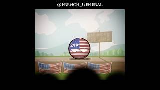 Secession war  INSPnetVel collab w FrenchGeneral  countryballs edit [upl. by Filippo801]