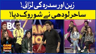 Fight Between Zain And Sidra  Pakistani TikTokers  Game Show Pakistani  Sahir Lodhi Show [upl. by Hcone]