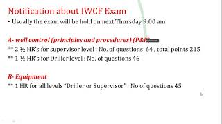 IWCF level 2session1 [upl. by Yllier18]