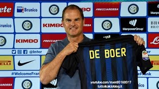 Francesco Repice sullesonero di Frank De Boer da allenatore dellInter dal quotGr1quot [upl. by Asabi]