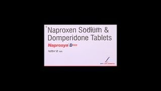 Naprosyn D 500 Tablet  Uses और How to Take NaprosynD [upl. by Patterson]