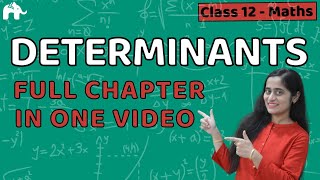 Determinants Class 12 Maths  NCERT Chapter 4  CBSE JEE  One Shot हिंदी में [upl. by Sharlene]