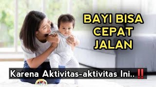 Aktivitas Sederhana yang Membantu Bayi Cepat Berjalan [upl. by Shaper745]