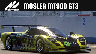 ASSETTO CORSA MOD  MOSLER MT900 GT3  DOWNLOAD NA DESCRIÇÃO [upl. by Ydnes]