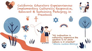 Culturally responsive relevant and sustaining pedagogy in preschool CRRSP quotCrispquot [upl. by Aihsenek581]