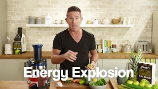 Energy Explosion Jason Vale Juice Recipe [upl. by Reahard348]