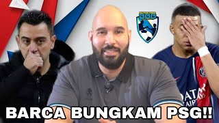 MELEDAK BARCA COMEBACK BUNGKAM PSG MBAPPE DIKANTONGI PAU CUBARSI RAPINHA ON FIRE [upl. by Aisyat]