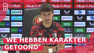 BUENO na LEKKERE zege FEYENOORD We hebben KARAKTER getoond [upl. by Kirred714]