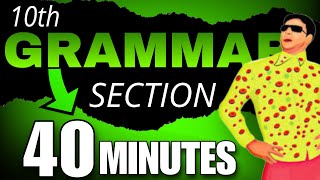 Class 10 English Grammar one shot🔥TenseDeterminersModalsTricks amp Practice CBSE 2024 [upl. by Kcajyllib642]