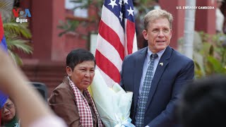 US Aims to Boost Trade with Cambodia Encourage Strengthen Human Rights Ambassador Murphy Says [upl. by Analah]