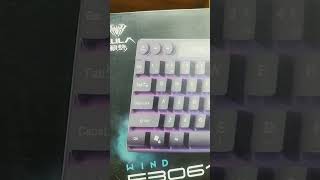 Aula F3061 Membrance RGB Gaming Keyboard foryou gaming foryoupage fusiontechpro viralshorts [upl. by Aes514]