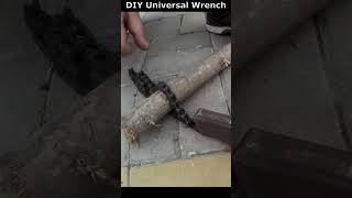 DIY Universal Farm Wrench 🚜 Primitive Technologies of Village Bushcraft PrimitiveTechnologies DIY [upl. by Trudie]