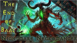 Nightmare Completed Slowly but Surely  Necromancer P8  D2R Holy Grail  Ep 59 [upl. by Toile]