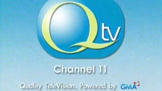 QTV Channel 11 ident 2005 now GTV 27A2Z 11  Comparison [upl. by Jordison]