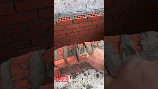 How to build a masonry arch Brick wall specially windows and opening [upl. by Ziladnerb]