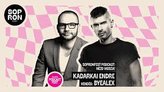 Kadarkai Endre interjúja Byealexszel a Sopronfesten [upl. by Suirauqram613]