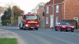 Humberside Fire And Rescue Hornsea Retained Driver Training [upl. by Niryt]