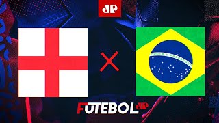 Inglaterra x Brasil  AO VIVO  23032024  Amistoso Internacional [upl. by Bozuwa]