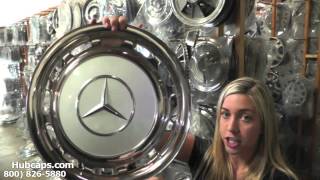 Automotive Videos Mercedes Classic Hub Caps Center Caps amp Wheel Covers [upl. by Llemar]