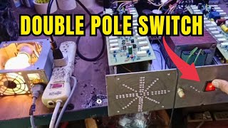 Tutorial How To Wire A Double Pole Switch [upl. by Alvie]