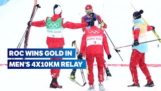 4️⃣ x 1️⃣0️⃣km Relay Cross Country Skiing Beijing 2022  Highlights Beijing 2022 [upl. by Dnar844]