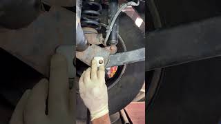 Caster Adjustment broken car cars carasmr automobile diy jeep mechanic repair [upl. by Nimaynib763]