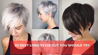 30 Best Long Pixie Haircuts to Try in 2023  Hairstyles Ideas Series [upl. by Mian]