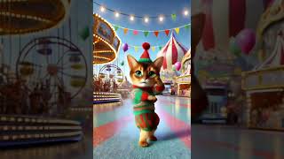 Abyssinian Cat’s Amusement Park Dance Show [upl. by Akeret776]