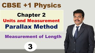 Units and Measurement  Measurement of Large Distances  Parallax Method [upl. by Bancroft]