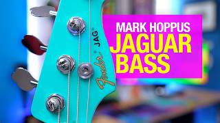 The Nicest Bass Ive Ever Played  Fender Mark Hoppus Jaguar [upl. by Horbal]