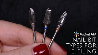 Types of Nail Bits for EFiling [upl. by Leacock833]