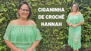 CIGANINHA DE CROCHE HANAH G [upl. by Geilich]