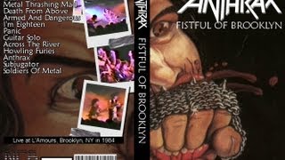 Anthrax Neil Turbin 2251984 Fistful Of Metal Live FULL CONCERT [upl. by Ylimme]