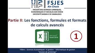 Informatique de gestion S4 Excel Fonctions SI et SI imbriqué Pr Khalid BALAR [upl. by Arata]