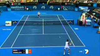 Matthew Ebden v Marcel Granollers Highlights Mens Singles First Round Sydney International 2012 [upl. by Aivekahs722]