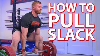 How to Pull Slack Using Paused Deadlifts [upl. by Parthinia168]