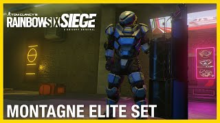 Rainbow Six Siege Montagne Elite Set  New on the Six  Ubisoft NA [upl. by Haraj865]