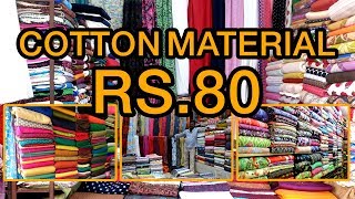 quality cotton materials  pantheon road cotton street egmore shopping under budget [upl. by Ydollem]