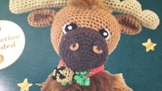 ✨🌟VIDÉO 2 LES OREILLES ET LES NARINES DU RENNE DE NOEL ✨🌟amigurumiscrochet amigurumiaction [upl. by Aiyotal380]