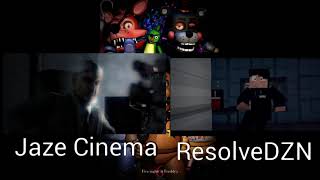 Fnaf 6 song quotLabyrinthquot animation Jaze Cinema vs ResolveDZN [upl. by Ader]