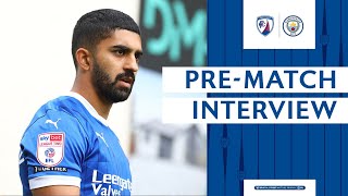 INTERVIEW  Dilan Markanday preMan City U21s h [upl. by Wagner]